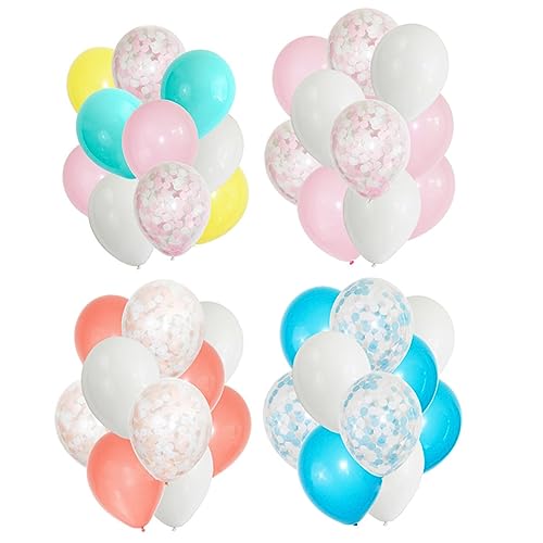 10er Set Latex Konfetti Ballons Für Hochzeit Geburtstag Shower Und Festlichkeiten Party Deko Ballons Zur Feiergestaltung von CIMAXIC