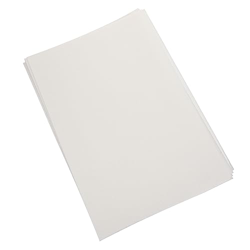 CIMAXIC 10 Stück Auskleidungspapier Für Mikrowellenöfen Verschmelzen Mikrowellenherd Für Töpferwaren Decoupage Paper Bretter Mini-whiteboards Taschentuch Weiß Keramikfaser-trägerpapier von CIMAXIC