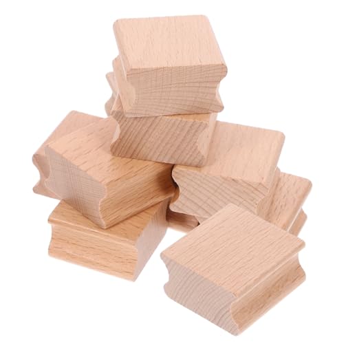 CIMAXIC 10 Stück Holz DIY Siegel Set Handgefertigte Holzstempel Mit Verschiedenen Motiven Für Scrapbooking Einladungskarten Und Kreative Dekorationen Ideales Bastelzubehör Für von CIMAXIC