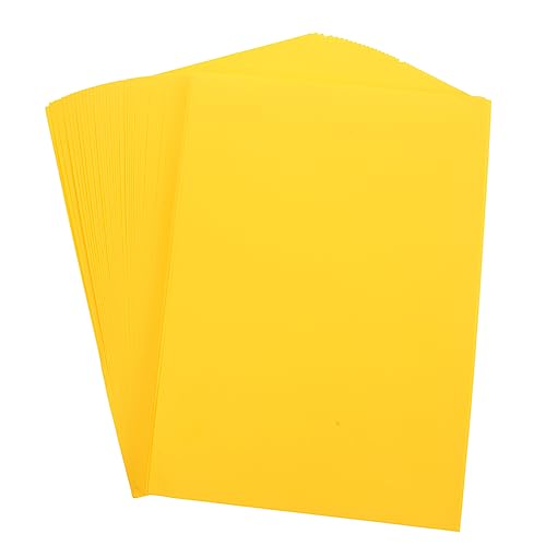 CIMAXIC 100 Blatt farbiges A4-Papier Druckerpapier Bastelpapier leere papiere zum ausdrucken farbiges Druckpapier kreativpapier paketpapier DIY-Papiermaterial Schreibmaschinenpapier Golden von CIMAXIC