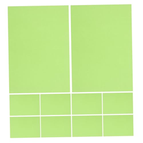 CIMAXIC 10St Kartenvorrat kartonpapier dickes papier Scrapbook-Karton Kartenpapier für die Kartenherstellung Farbkarton Lagerpapier weihnachtskarton papier Konstruktionspapier Green von CIMAXIC