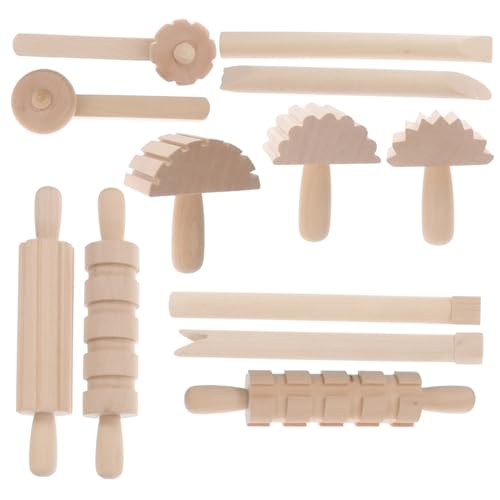 CIMAXIC 12 Teiliges DIY Knetwerkzeug Set Aus Praktisches Modellierwerkzeug Für Ideal Zum Formen Und Gestalten Von Knete Und Plastilin von CIMAXIC