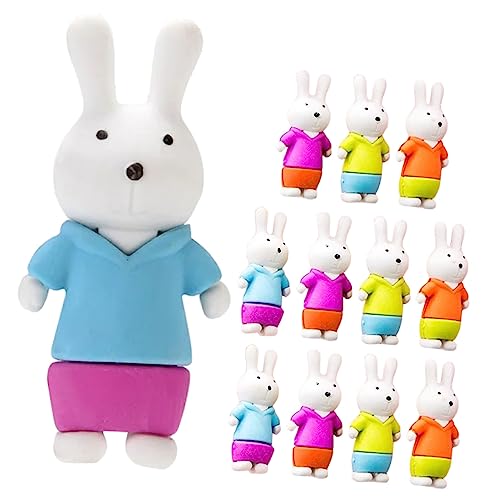 CIMAXIC 12St Radiergummi erasers for für детские игрушки - kid toys matschige Spielzeuge Haustier Hase Preise im Klassenzimmer Partyartikel für von CIMAXIC