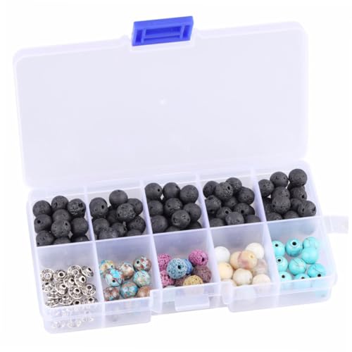 CIMAXIC 160 Stück Natursteinperle -Set natursteinperlen schmuckherstellung die vorhänge vorhangband jewellery making kits Perlen und Abstandshalter Perlen basteln DIY Accessoires Kit CIMAXIC 160 Stück Natursteinperle -Set natursteinperlen schmuckherstellung die vorhänge vorhangband jewellery making kits Perlen und Abstandshalter Perlen basteln DIY Accessoires Kit von CIMAXIC