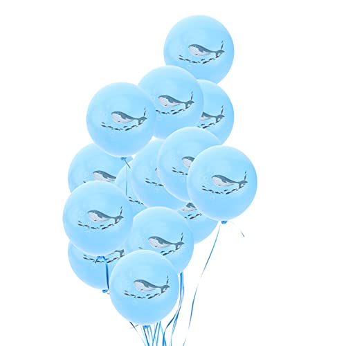 CIMAXIC 20Stücke Walballons Cartoon Tiere Luftballons Für Themenpartys Dekorative Ballons Für Kindergeburtstage Unterwasserwelt Luftballons Deko Für Meerestiere Feiern von CIMAXIC