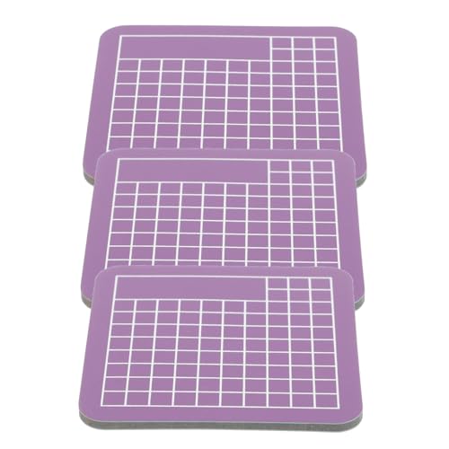 CIMAXIC 3St große Bastelmatte Werkbankmatte Schaumkissen Schneidematte zum Basteln Schneidematte zum Nähen cutting mat kunststoffmatte Schneidebrett gravieren Nähmatte PVC Violett von CIMAXIC