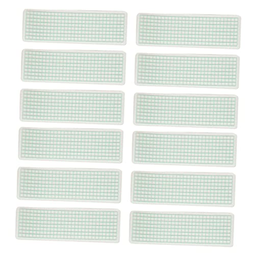 CIMAXIC 40 Stück Bandspender storage boxes aufbwahrungs-box Klebeband-Aufbewahrung für Bastelbedarf Schreibwaren Blase Karte Washi-Tape-Spender Klebeband-Mustertafeln Plastik Light Green von CIMAXIC