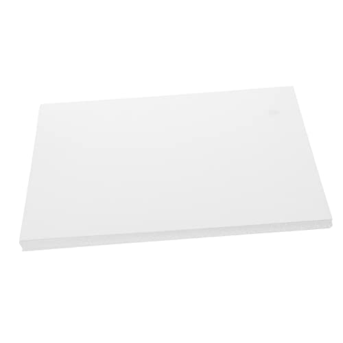 CIMAXIC 50 Blatt Papierstau scrapbook paper bastelblock white cards Bastelpapier Kartenmaterial für die Kartengestaltung Druckerpapier Papier zum Ölzeichnen Zeichenpapier für Künstler Weiß von CIMAXIC