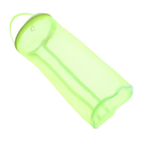 CIMAXIC Aufbewahrungstasche Aus Wolle Gehäkelte Aufbewahrung Mini-häkeltasche Häkelorganisator Organizer Für Häkelnadeln Organisator Zur Aufbewahrung Von Garn Garn-tasche Light Green Nylon von CIMAXIC