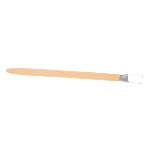 CIMAXIC Bambusschaber Töpferwerkzeuge Ton Modellierwerkzeug aus Keramik clay tools pottery tools Keramikkunstwerkzeug Bastelwerkzeuge aus Keramikwerkzeuge für Töpferwaren Metall Brown von CIMAXIC