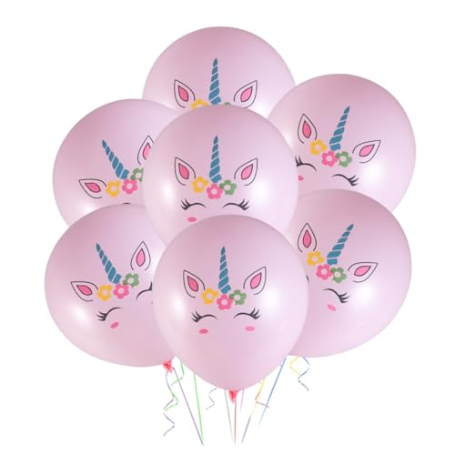 CIMAXIC Bunte Latexballons Für Geburtstagsfeier Hochzeit Und Weihnachten Hellrosa Hochwertige Luftballons Für Kreative Partydekorationen von CIMAXIC