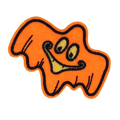 CIMAXIC DIY Halloween Aufnäher Bügelbild Gestickte Applikation Flicken Für Kleidung Patch Zum Aufbügeln Für DIY Projekte Design von CIMAXIC