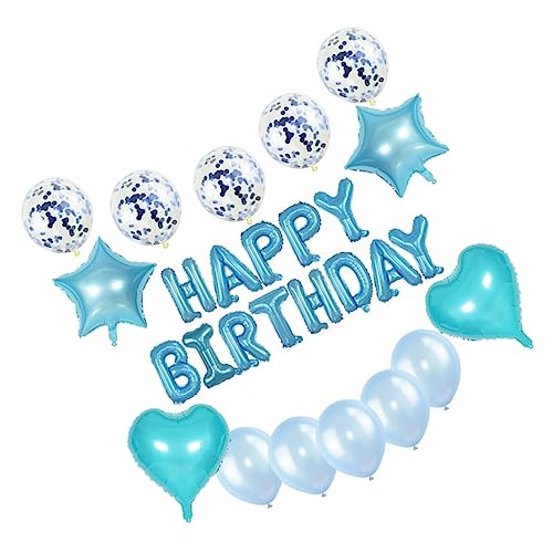 CIMAXIC Dekoratives Geburtstagsballon Set Mit Personalisierten Folienballons Riesigen Luftballons Und Stehballons Für Kreative Happy Birthday Deko Ideal Für Geburtstagsfeiern Und Feste von CIMAXIC