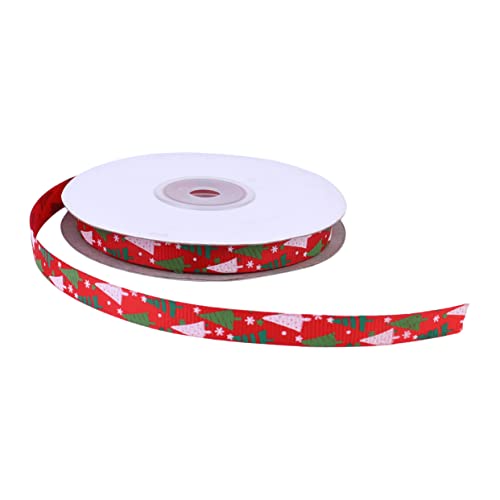 CIMAXIC Geschenkband Aus Polyester Für Weihnachten 1 Rolle Dekorationsband Verschiedenen Farben Ideal Zum Verpacken Von Geschenken Und Für Festliche Dekorationen von CIMAXIC