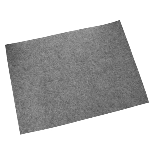 CIMAXIC Kalligraphie- und Malfilzblock Schreibtischstuhlmatte Schreibtischunterlage Heimbüro Kalligraphie Papier Block Desk mat Tischset aus Filz Kalligrafie üben filzmatte gefühlt Grey von CIMAXIC