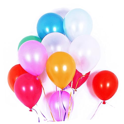 CIMAXIC Latexballons Lichtlila Dicke Perlenartige Ballons Für Partys Geburtstagsfeiern Und Dekorationen Ideal Für Kindergeburtstage Und Festliche Anlässe von CIMAXIC