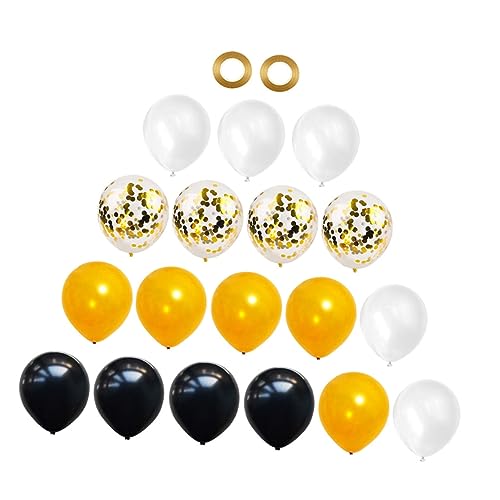 CIMAXIC Pailletten Latexballons Set Mit 100 Stück Verschiedenen Farben Für Geburtstagsfeiern Perfekte Deko Für Hochzeiten Jubiläen Und Besondere Anlässe von CIMAXIC