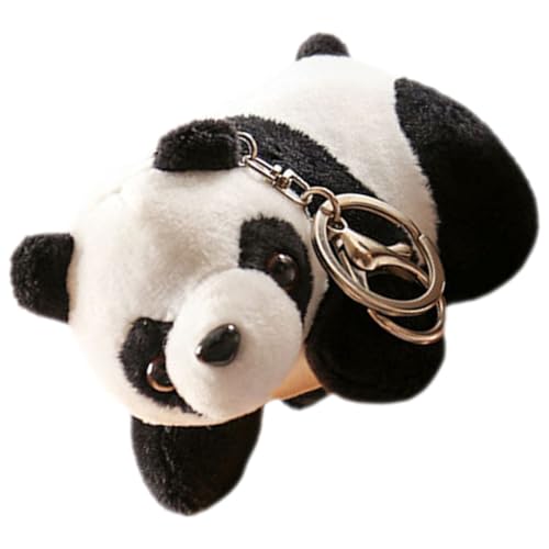 CIMAXIC Plüsch Panda Schlüsselanhänger Süßer Cartoon Anhänger Für Taschen Geldbörsen Und Kinderpartys Niedliches Pandaschlüsselanhänger Als Kawaii Stil von CIMAXIC