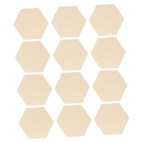 25 Stücke Tasche Hexagon Hochzeit Decor Holz Name Etiketten Für Scrapbooking Party Supplies von CIMAXIC