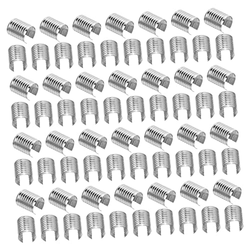 CIMAXIC Seil Clips Für DIY Bastelprojekte Zylindrische Crimps Für Quasten Und Armbänder Größe 11mm Breite x 15mm änge von CIMAXIC