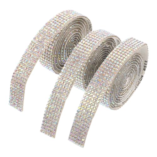 CIMAXIC Selbstklebendes Strassband Für DIY Projekte Glitzernde Rhinestone Streifen à Breite Ideal Für Kostüme Kleidung Und Kreative Dekorationen von CIMAXIC