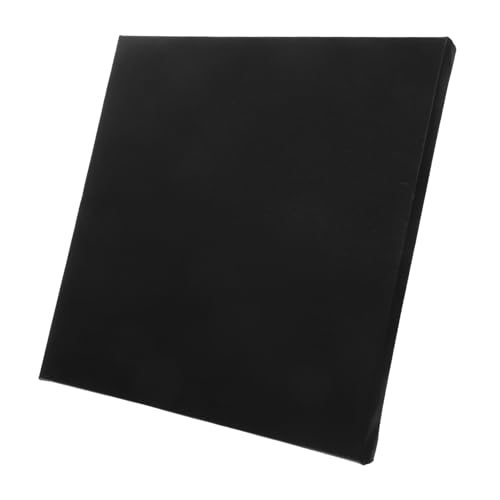 zum Malen gestreckte leere für kunst Acrylfarben-Leinwandtafeln gespannte Leinwandplatten Acrylfarben-Leinwände Schwarz Bretter Ölfarbentafeln Holz Black CIMAXIC von CIMAXIC