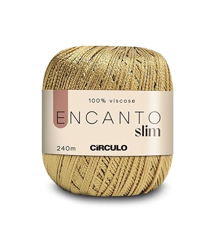 Encanto Slim Garn von Circulo – 100% Viskose (1 Knäuel) – 100 g – 220 Yds – (7577) von CÍRCULO