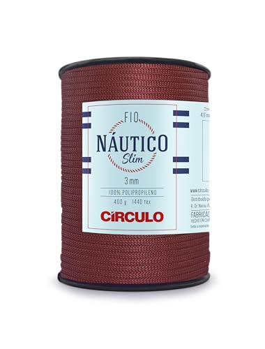 Nautisches Garn Slim Kreis, 3 mm - Polypropylen, 400 g, robust und vielseitig (3456) von CÍRCULO