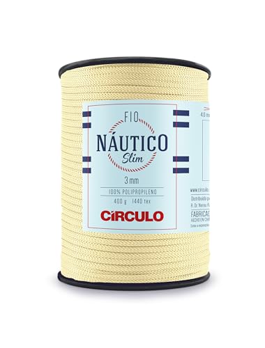 Nautisches Garn Slim Kreis, 3 mm - Polypropylen, 400 g, robust und vielseitig (7684) von CÍRCULO