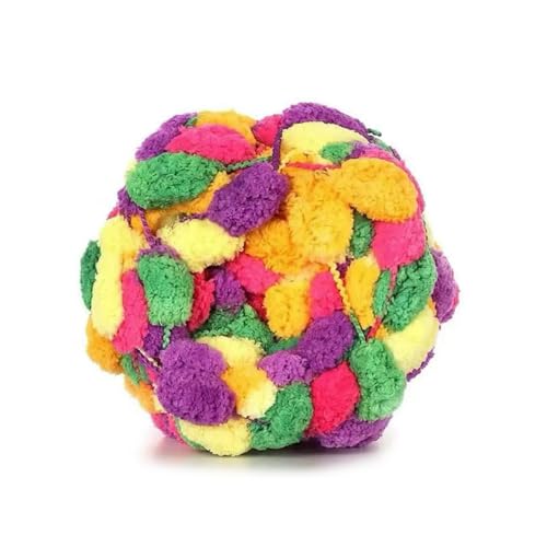 CIVIOOH 1 Stück, 130 g, Regenbogen-Knäuelgarn, buntes Pom-Pom-Polyestergarn zum Stricken, für Decken, Kissen, Häkelmatten, Garn, 25 m, 984 Zoll von CIVIOOH