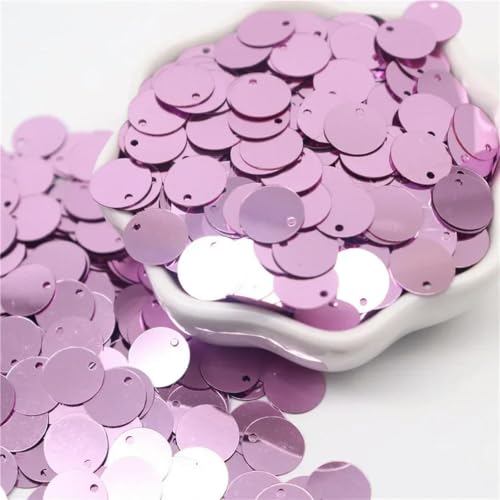 Größere Pailletten, 10, 15, 20, 25, 30 mm, PVC, flach, rund, lose Pailletten, Nähzubehör, Basteln, DIY-Zubehör für Kleidungsstücke, Lentejuelas von CIVIOOH