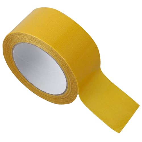 CIYODO 1 Rolle Doppelseitiges Klebeband Bänder Gitterband Dichtungsband Teppichklebeband Klebeband Zum Basteln Teppichband Für Teppich Klebeband Für Teppich Bastelband Ballaststoff Yellow von CIYODO