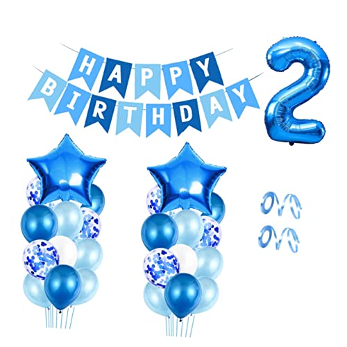 CIYODO 1 Satz Ballon Partyzubehör für den Babygeburtstag Babyparty-Dekoration jahrestag wandverkleidung nupsis hochzeits Geburtstagsparty liefert Szenenlayout-Sprechblasen Aluminiumform von CIYODO