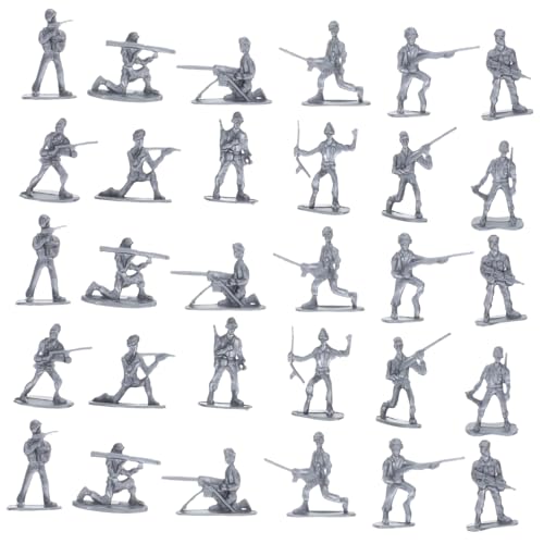 CIYODO 100St Mini-Soldatenmodell Sandtisch Menschen Modell Soldat-Actionfigur Mini-Soldatenfigur Sandtischfigur Spielzeug Tischdekorationen aus Sand Soldatenfiguren für Kinder Plastik von CIYODO