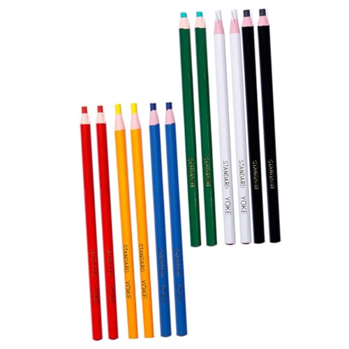 CIYODO 12St Buntstifte ziehen buntstifte pastellfarben drawing pencils wachsstift bintstifte Bleistifte zeichnen Porzellanmarker Fettstifte abziehbare Porzellanmarker Fettbleistift Papier von CIYODO