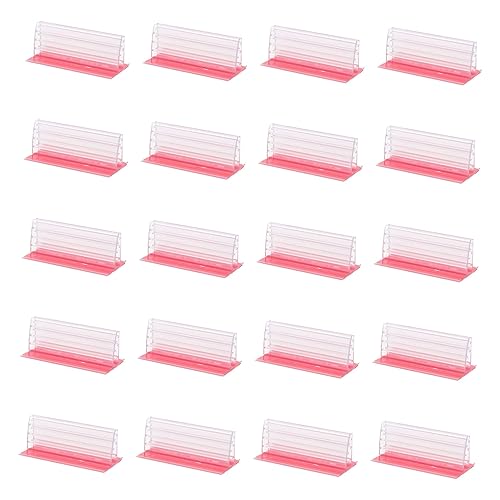 CIYODO 20 Stück Werbeclipbasis Schildhalter anzeigen Stand professioneller Plakathalter Staffelei stehen Inhaber steht multifunktionaler Schilderständer Plakatständer für Schilder Acryl CIYODO 20 Stück Werbeclipbasis Schildhalter anzeigen Stand professioneller Plakathalter Staffelei stehen Inhaber steht multifunktionaler Schilderständer Plakatständer für Schilder Acryl von CIYODO