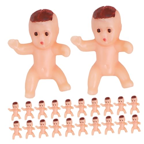 CIYODO 200st Mini-plastikbaby Kleine Babyfiguren Mini- -spielzeugmodell Tortenaufsätze Für Die Taufe Für Die Babyparty Babyparty-partybevorzugung Winzige Babys Mini-babys Pp von CIYODO