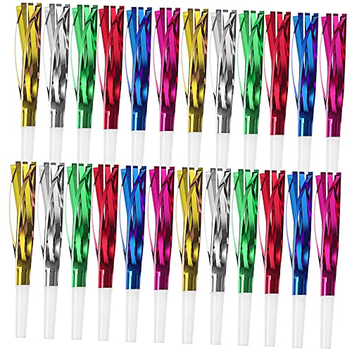 CIYODO 24 Stück Pfeife Krachmacher für Party Partygebläse Partybläser und Krachmacher Lärmhersteller -Partygebläse Geräuschmacher Party Blowouts Partygebläse für Plastik CIYODO 24 Stück Pfeife Krachmacher für Party Partygebläse Partybläser und Krachmacher Lärmhersteller -Partygebläse Geräuschmacher Party Blowouts Partygebläse für Plastik von CIYODO