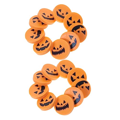 CIYODO 24st Kürbis Radiergummi Radiergummis Für Kinder Mini-radiergummis Im Herbst Jack-o-lantern-kürbis-radiergummis Halloween-leckereien Für Kinder Halloween-partygeschenke von CIYODO