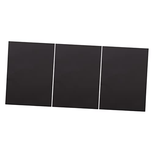 CIYODO 3 Stück Blätter Magnet Bastelkleber Scrapbook-Zubehör Haftspray Sprühkleber Kühlschrank Whiteboard kühlschrankaufkleber Black von CIYODO