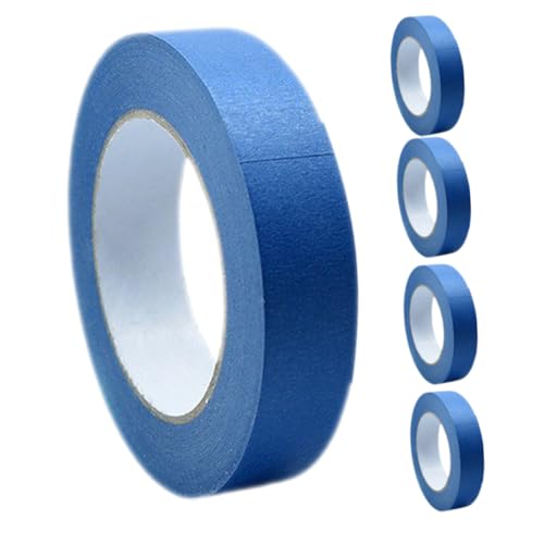 CIYODO 5 Rollen Abdeckband Mit Geringer Klebkraft Spender Lieferungen Von Autolacken Auto-klebeband Klebebandspender Oberbeleuchter Abdeckband Mit Geringer Klebkraft Malerband Blue Band von CIYODO