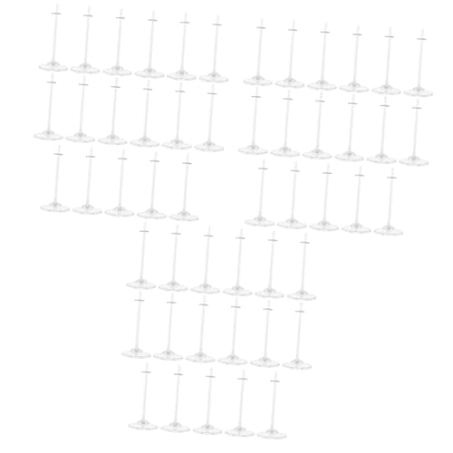 CIYODO 51 STK Puppenständer Spielzeug-Display-Halterung Nummer Puppenhalteständer Puppenhalterungen Puppenregal Spielzeugständer Zubehör Für Modellständer Steht Puppenfiguren Mini Plastik von CIYODO