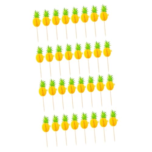 CIYODO 60 Stück Flamingo Kucheneinsatz Cupcake Picks Hawaiianisches Essen Hawaiianisches Partyzubehör Hawaiianische Luau Partydekorationen Kuchen Tropische Party von CIYODO