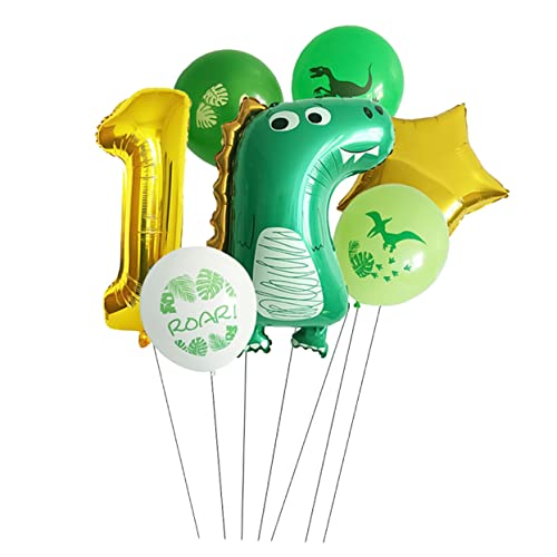 CIYODO Dinosaurier-themenorientierte Aluminiumballonzahl-ballon-geburtstagsfeier-dekoration von CIYODO