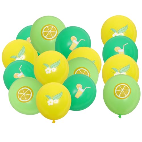 CIYODO Party Supplies Balloons Layout Hintergrund Strandballon Baby Shower Balloon Beach Birthday Tropical Hawaiian Aloha Luau Decorations Requisiten Latexballon Printed Ballon Bar von CIYODO