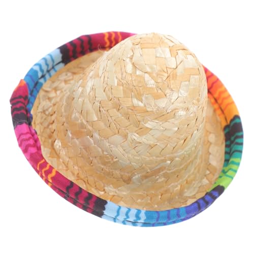 CIYODO Strohhut für Bastelprojekte Niedlicher Puppenhut aus Sicherem Material für DIY Dekoration Cocktails und Feiern CIYODO Strohhut für Bastelprojekte Niedlicher Puppenhut aus Sicherem Material für DIY Dekoration Cocktails und Feiern von CIYODO