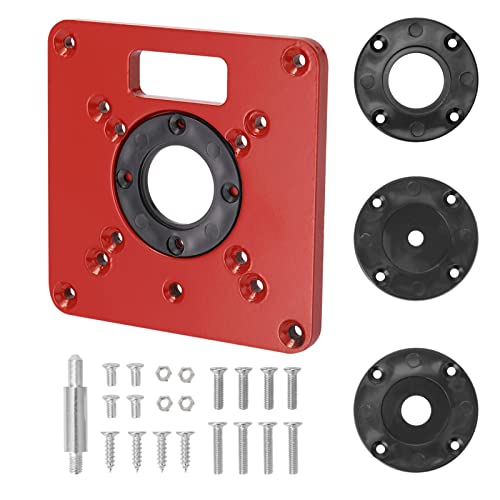 CJNQQJWS Router Tisch Insert Platte Holzbearbeitung Bänke Aluminium Holz Router Trimmer Modelle Graviermaschine von CJNQQJWS