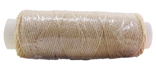 CKM Hutgummi elastischer Beilauffaden Ø 0,8mm 15m (Beige) von CKM