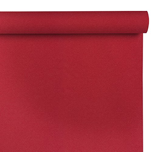 Class c048r-110-pefc Airlaid Tischdecke auf Rolle mit vorgestanzt, Papier, Rot, 480 x 120 x 0.1 cm von CLASS 10