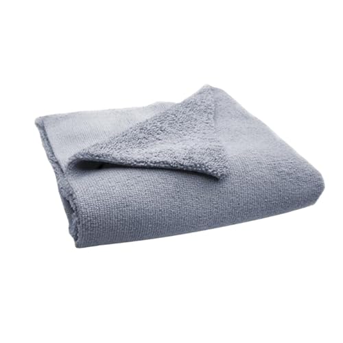 CLENEA 1PCS Mehrzweck Plüsch Mikrofaser Randlosen Reinigung Handtuch Haushalt Reinigung Tuch Lappen Auto Waschen Handtuch Reinigung Werkzeug(Gray) von CLENEA